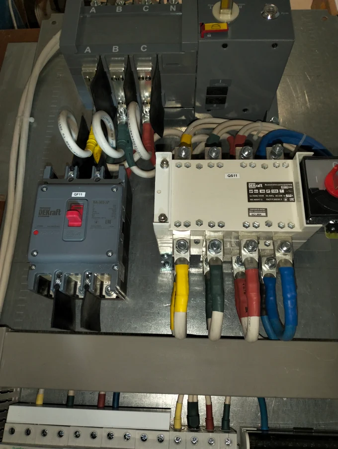 Щиты АВР (ЩАВР, ЩАП)